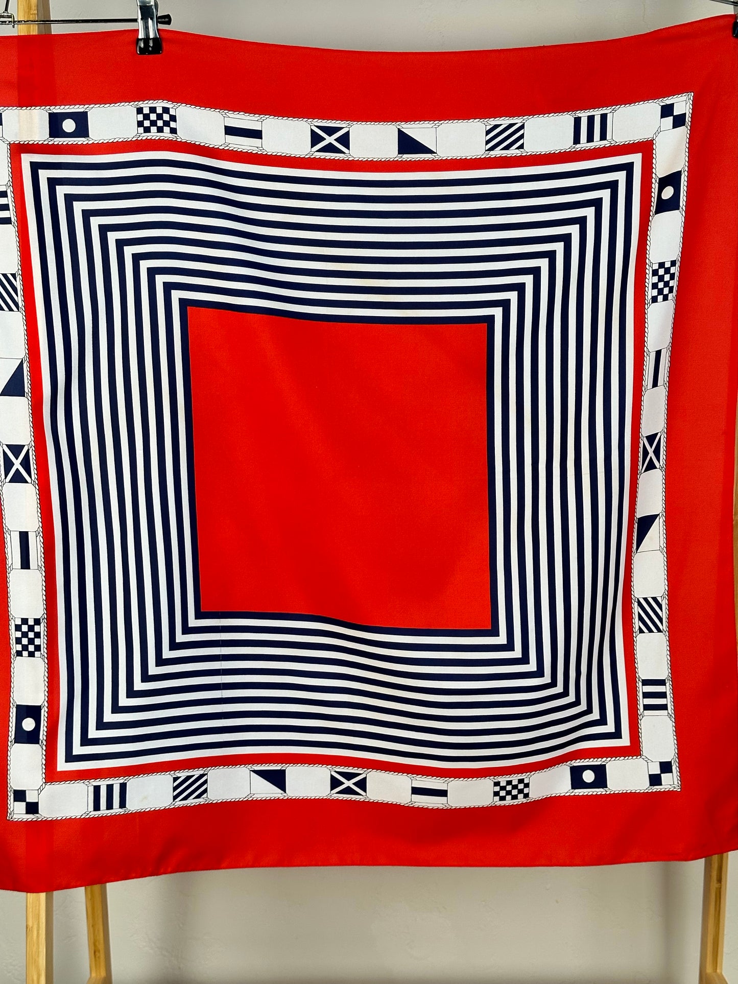 Vintage Scarf - 32" x 32"