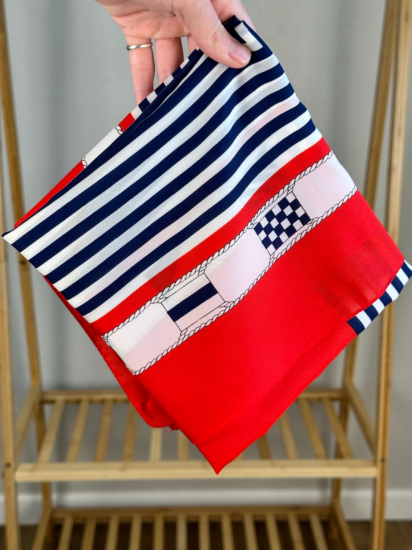 Vintage Scarf - 32" x 32"