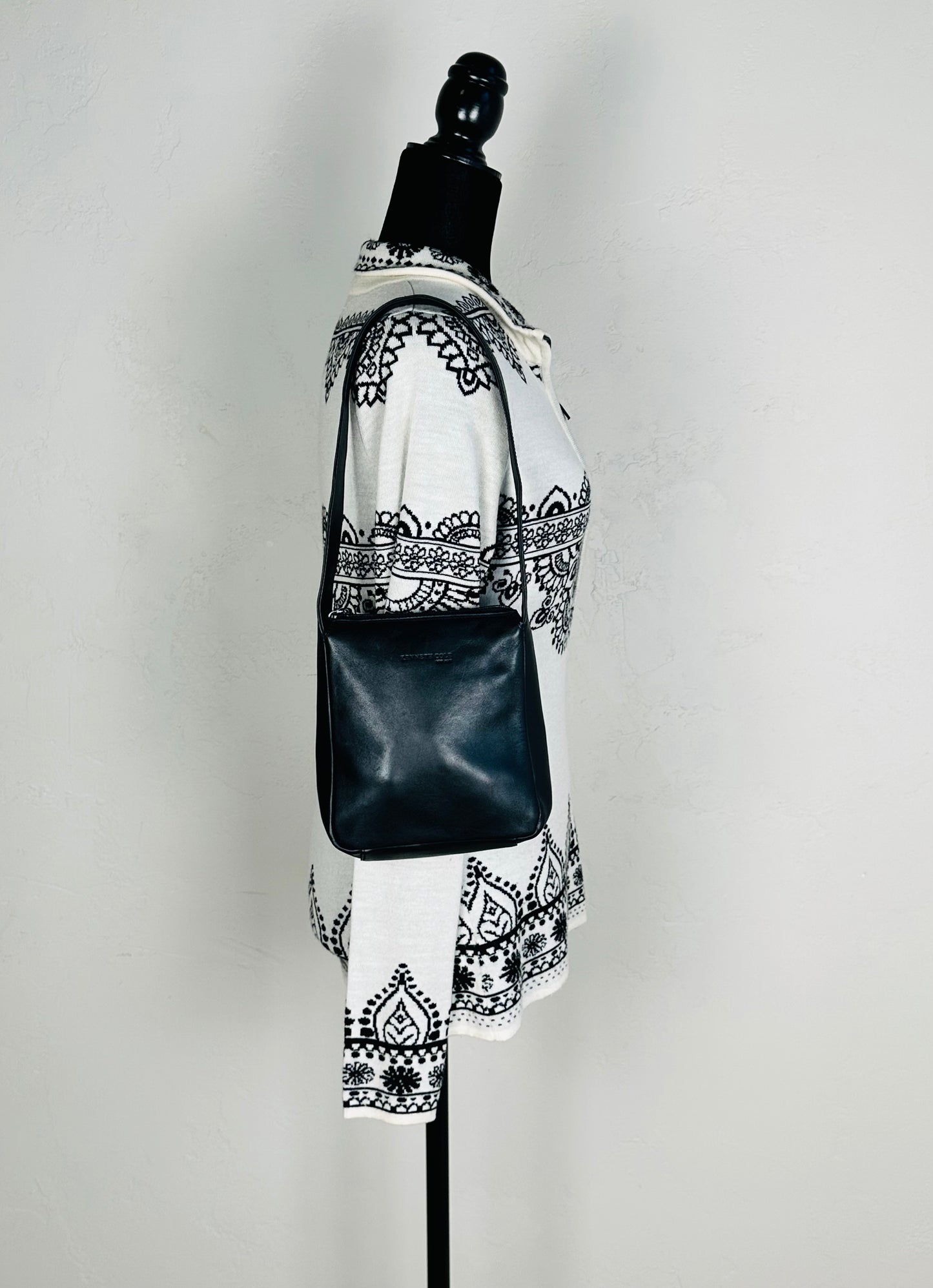 Kenneth Cole New York Leather Half-Length Shoulder Bag