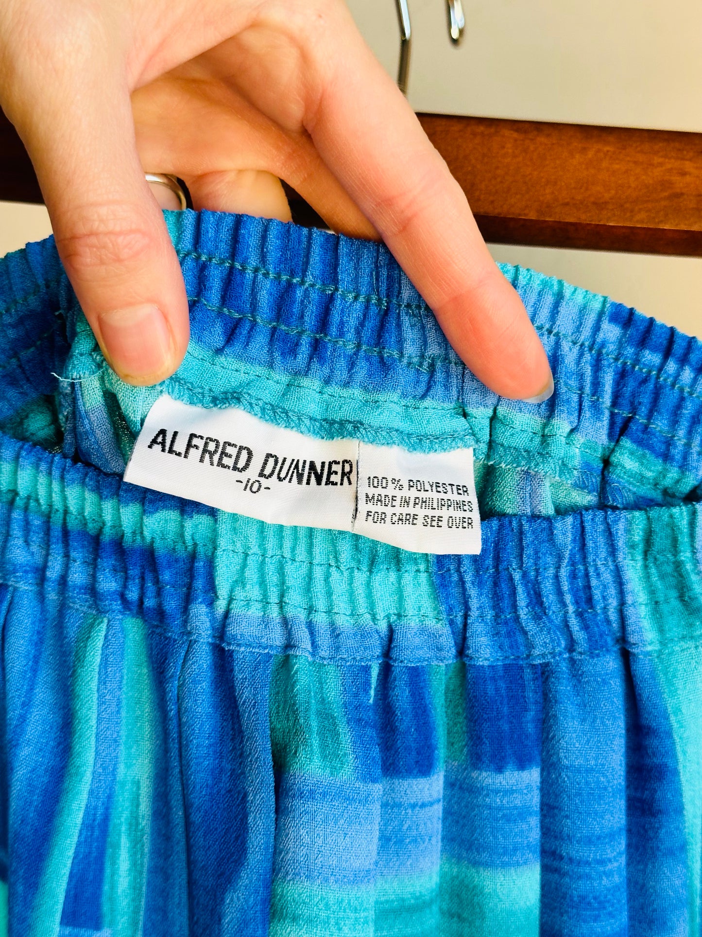 Alfred Dunner Vintage Stretch Waist Skirt