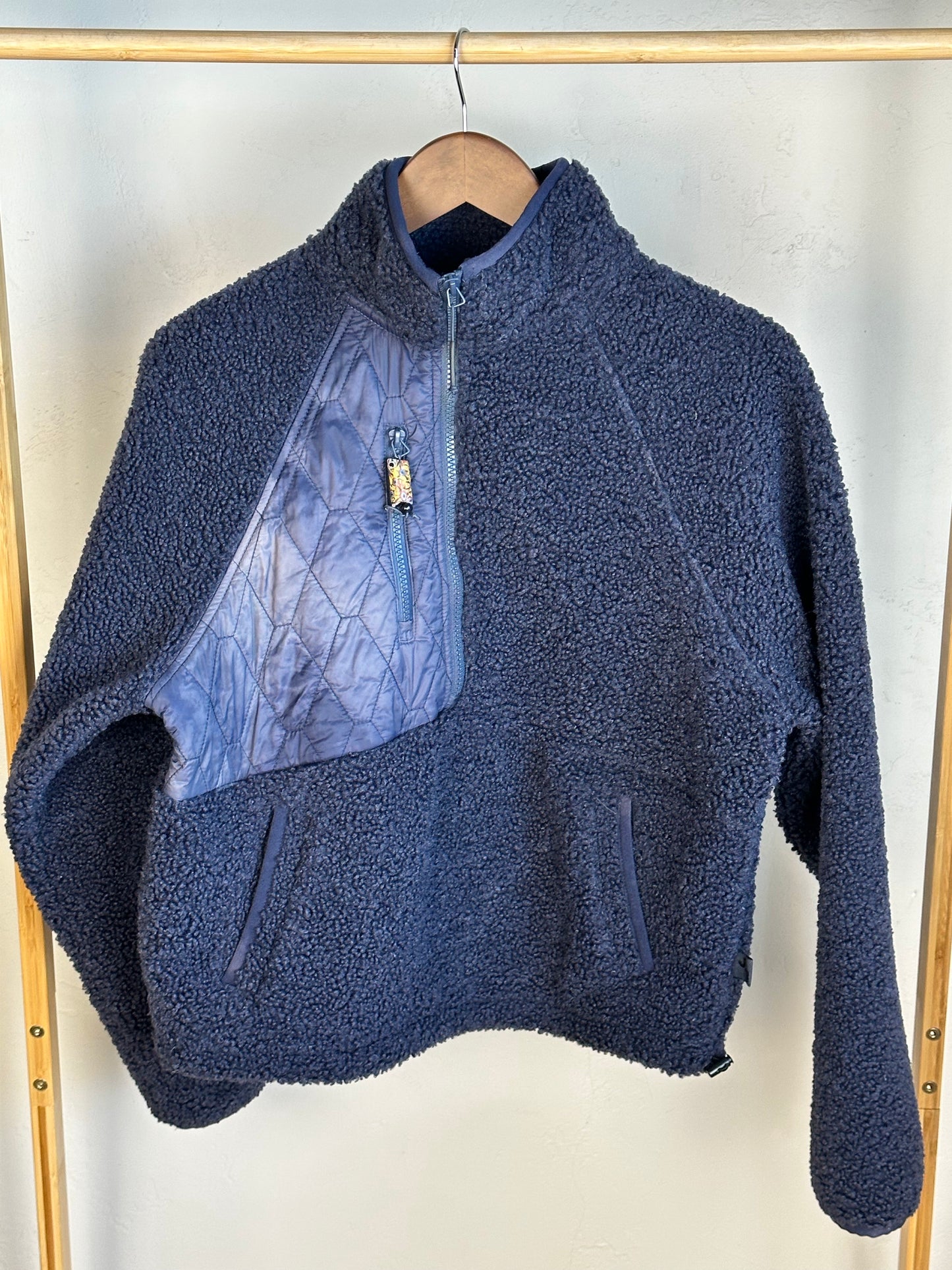 Upcycled Joy Lab Reverse-Dyed Crop Sweatshirt / Hand Dyed by Sharon